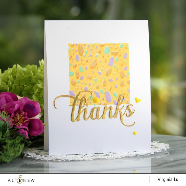 Photocentric Clear Stamps Stone Mosaic Stamp Set