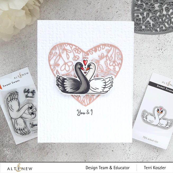 Photocentric Clear Stamps Sweet Swans Stamp Set