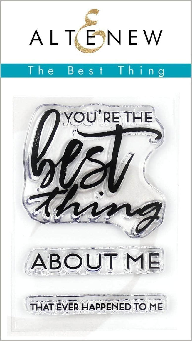 Photocentric Clear Stamps The Best Thing Stamp Set