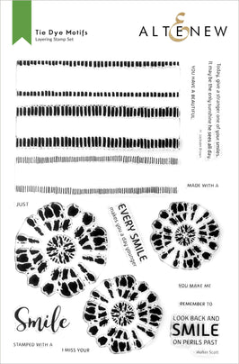 Photocentric Clear Stamps Tie Dye Motifs Stamp Set