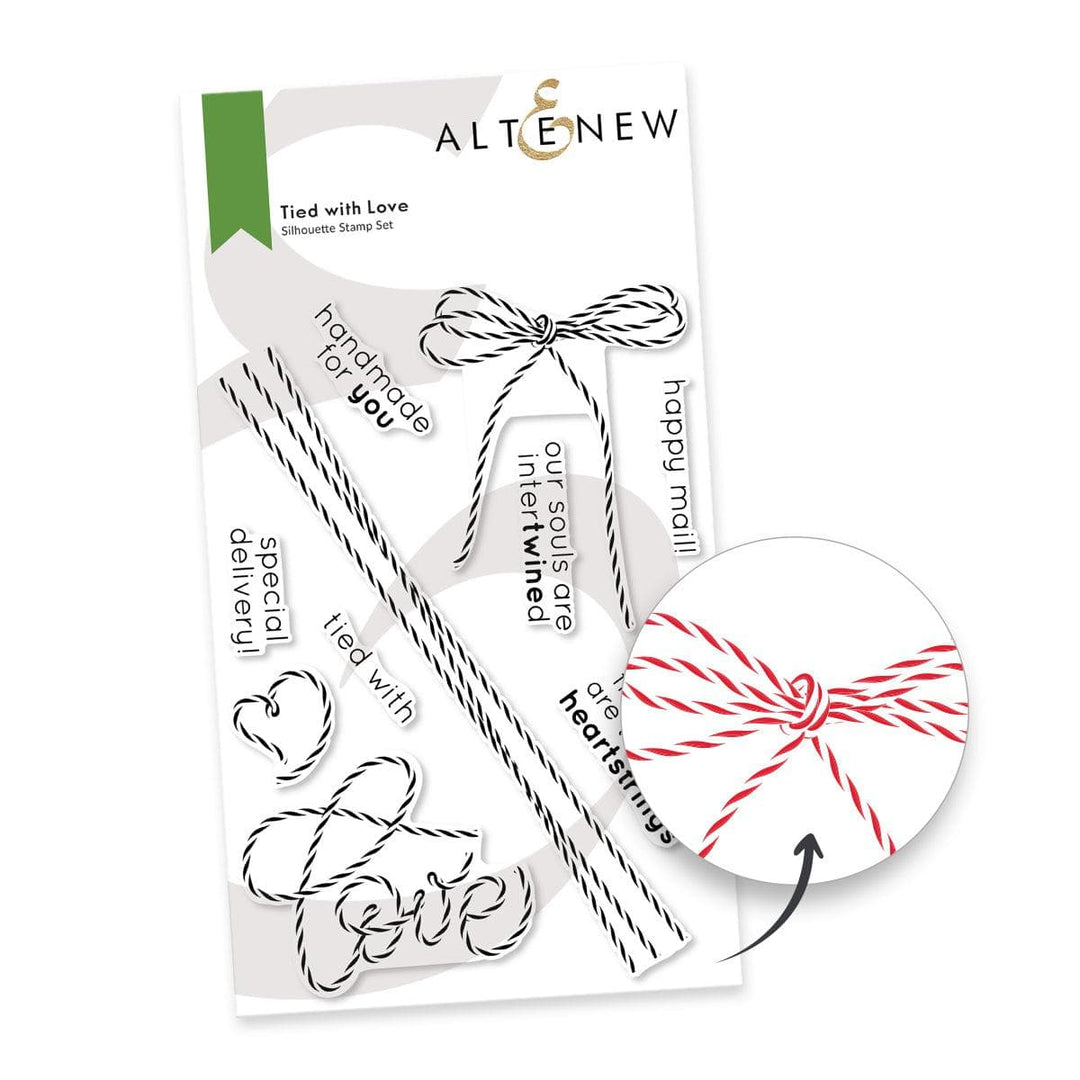 Photocentric Clear Stamps Tied with Love Stamp Set