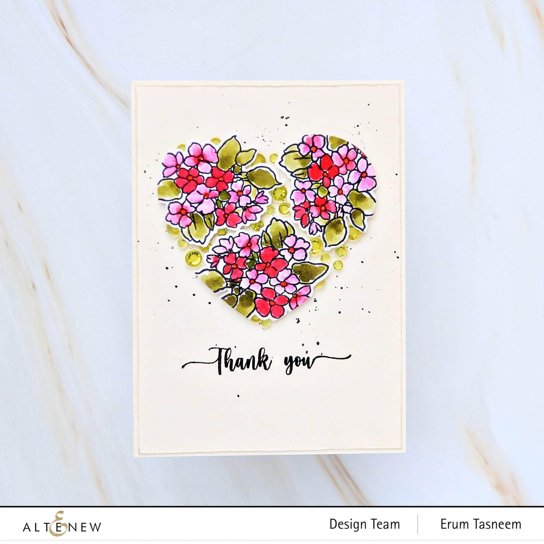 Photocentric Clear Stamps Tranquility Rose Stamp Set