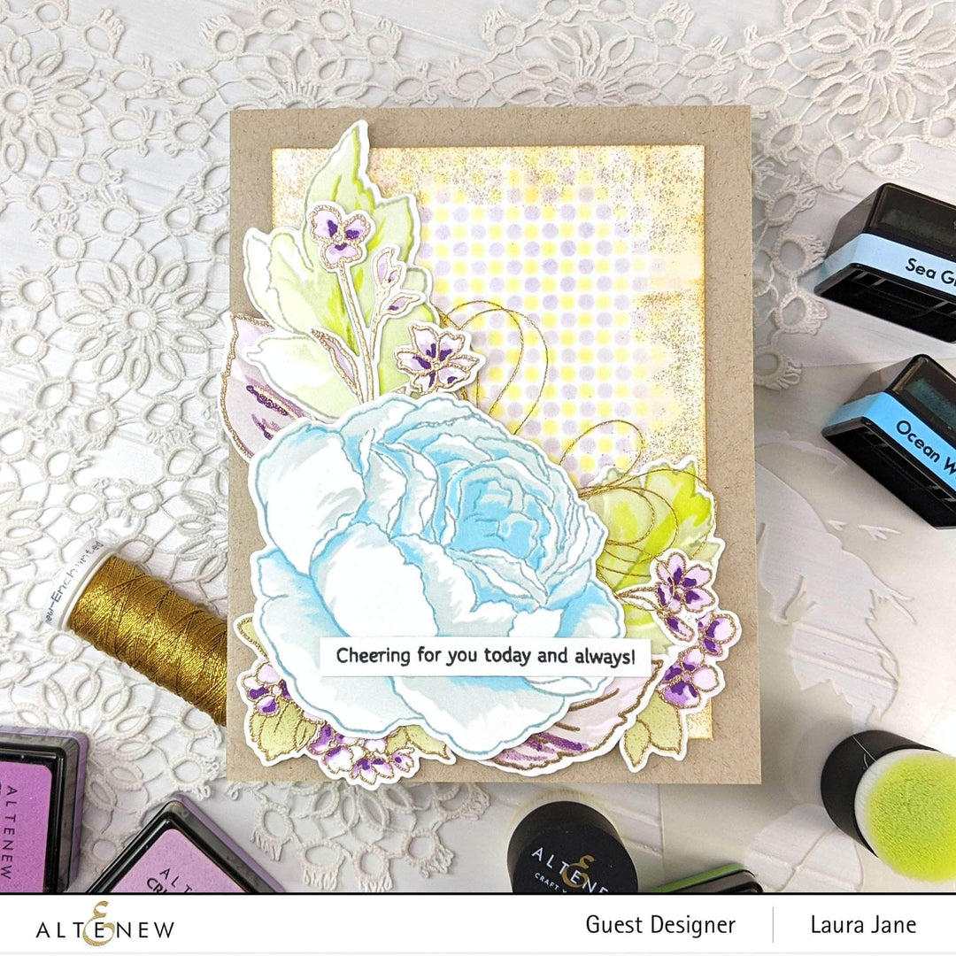 Photocentric Clear Stamps Tranquility Rose Stamp Set