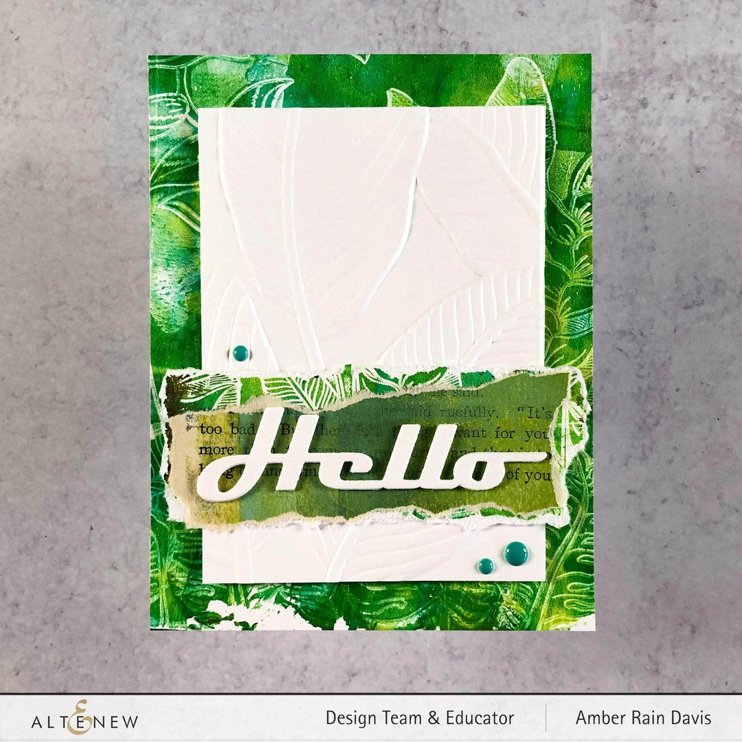 Photocentric Clear Stamps Tropical Jungle Stamp Set
