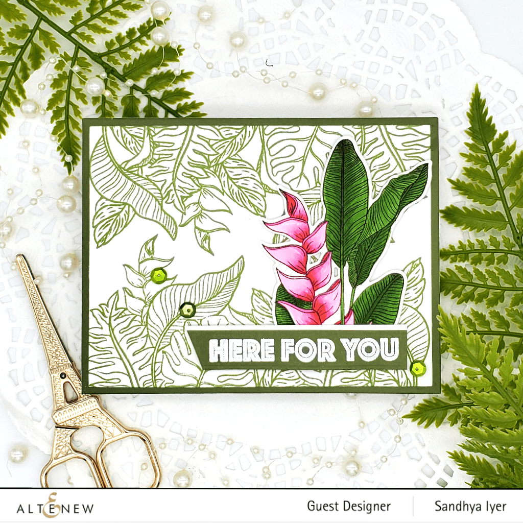 Photocentric Clear Stamps Tropical Jungle Stamp Set