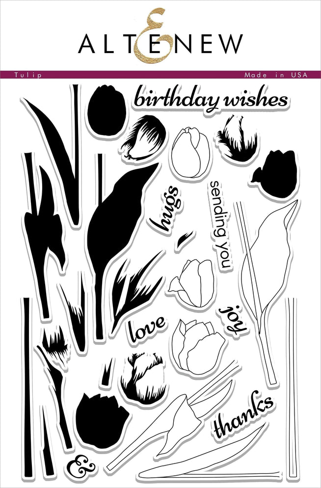 Photocentric Clear Stamps Tulip Stamp Set
