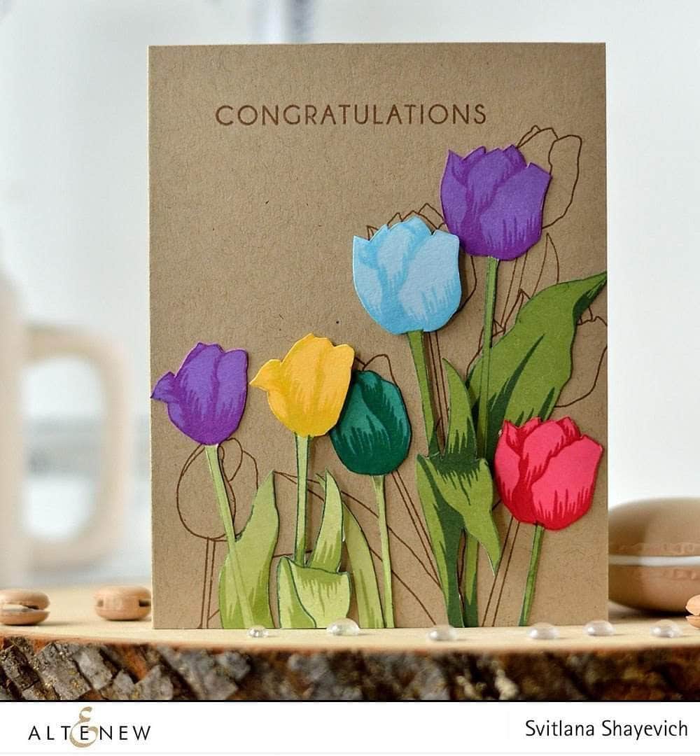 Photocentric Clear Stamps Tulip Stamp Set