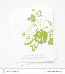 Photocentric Clear Stamps Vintage Flowers Stamp Set