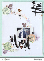 Photocentric Clear Stamps Vintage Flowers Stamp Set