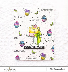Photocentric Clear Stamps Vintage Teacup Stamp Set