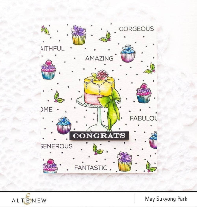 Photocentric Clear Stamps Vintage Teacup Stamp Set