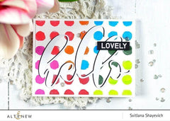Photocentric Clear Stamps Watercolor Dots Stamp Set