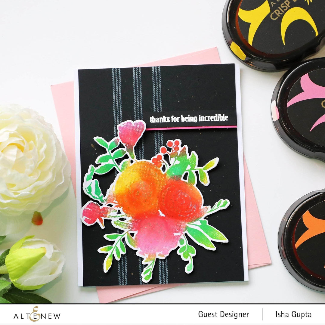 Photocentric Clear Stamps Watercolor Halftone Stamp Set