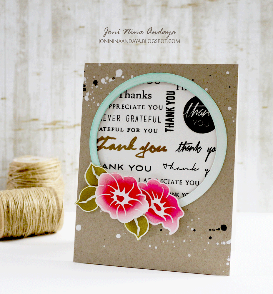 Photocentric Clear Stamps Whimsical Flowers Stamp Set