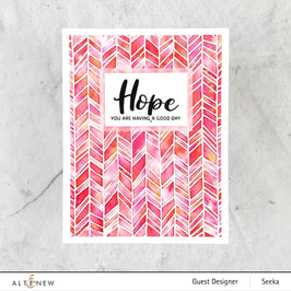 Photocentric Clear Stamps Whimsical Herringbone Stamp Set