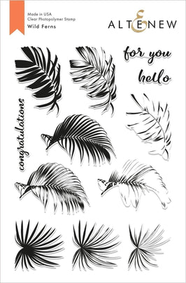 Photocentric Clear Stamps Wild Ferns Stamp Set