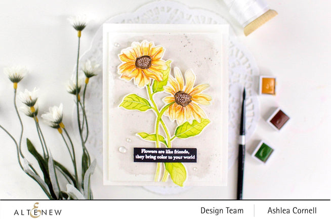 Photocentric Clear Stamps Wild Flora Stamp Set