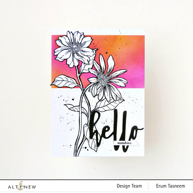 Photocentric Clear Stamps Wild Flora Stamp Set