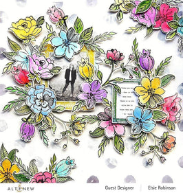 Photocentric Clear Stamps Wild Hibiscus Stamp Set