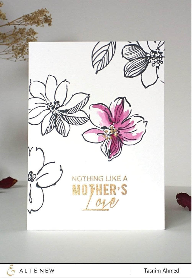 Photocentric Clear Stamps Wild Hibiscus Stamp Set