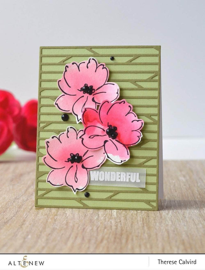 Photocentric Clear Stamps Wild Hibiscus Stamp Set