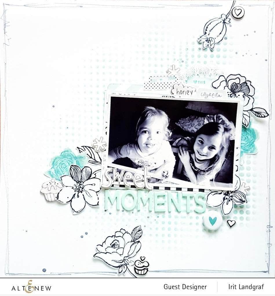 Photocentric Clear Stamps Wild Hibiscus Stamp Set