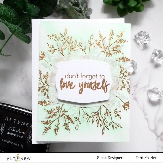 Photocentric Clear Stamps Wildflower Doodles Stamp Set