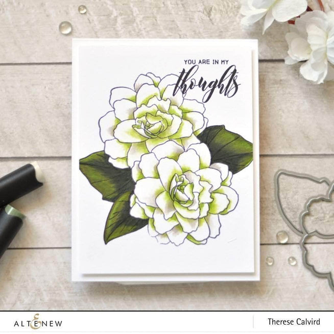Photocentric Clear Stamps Wispy Begonia Stamp Set