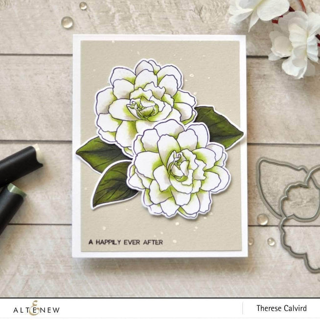 Photocentric Clear Stamps Wispy Begonia Stamp Set