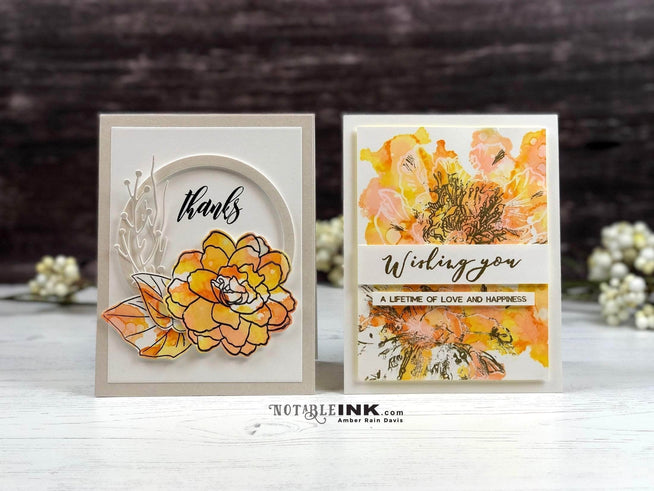 Photocentric Clear Stamps Wispy Begonia Stamp Set
