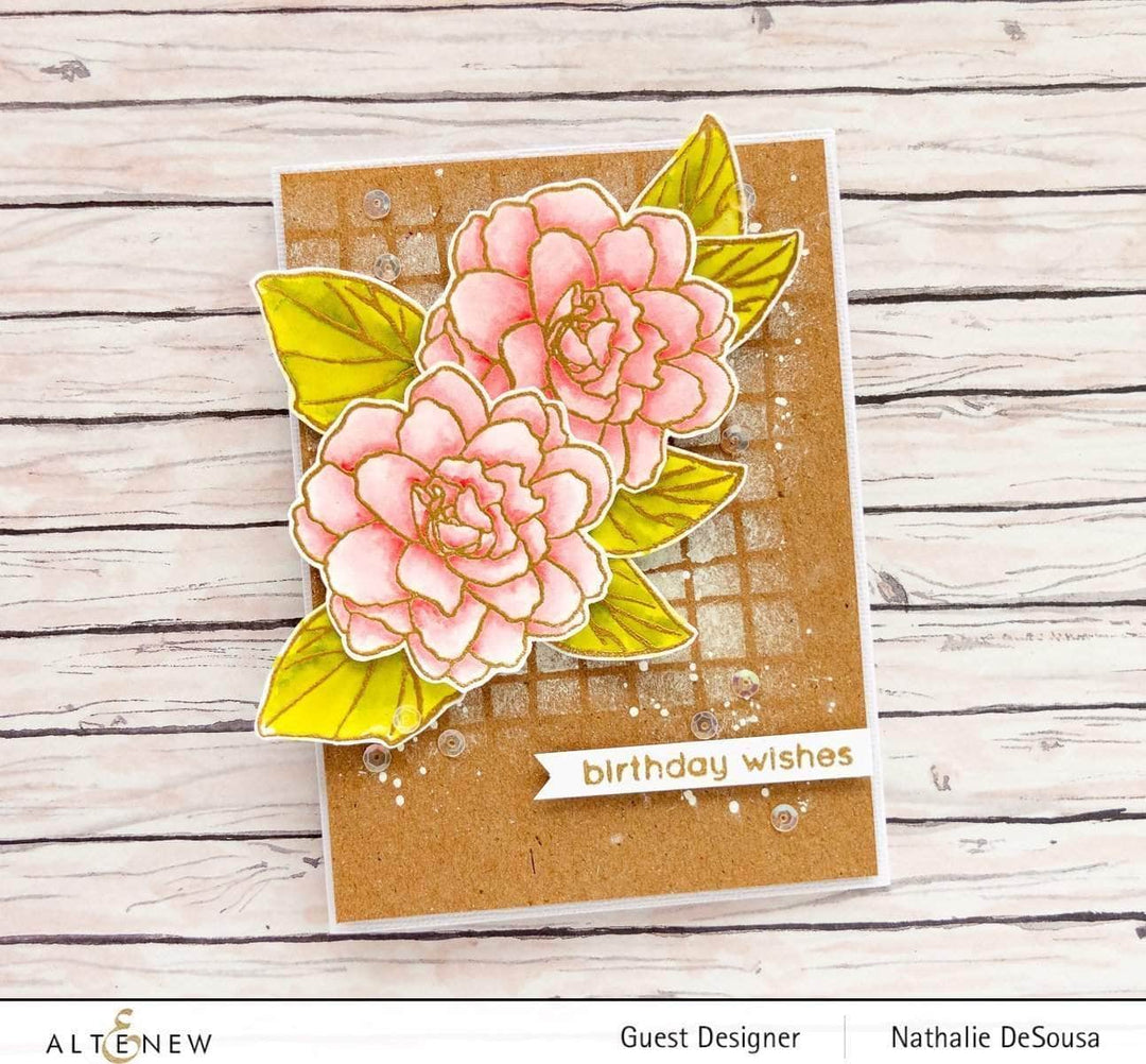 Wispy Begonia Stamp Set