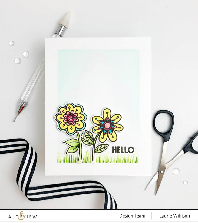 Photocentric Clear Stamps Wonder Flower Stamp Set