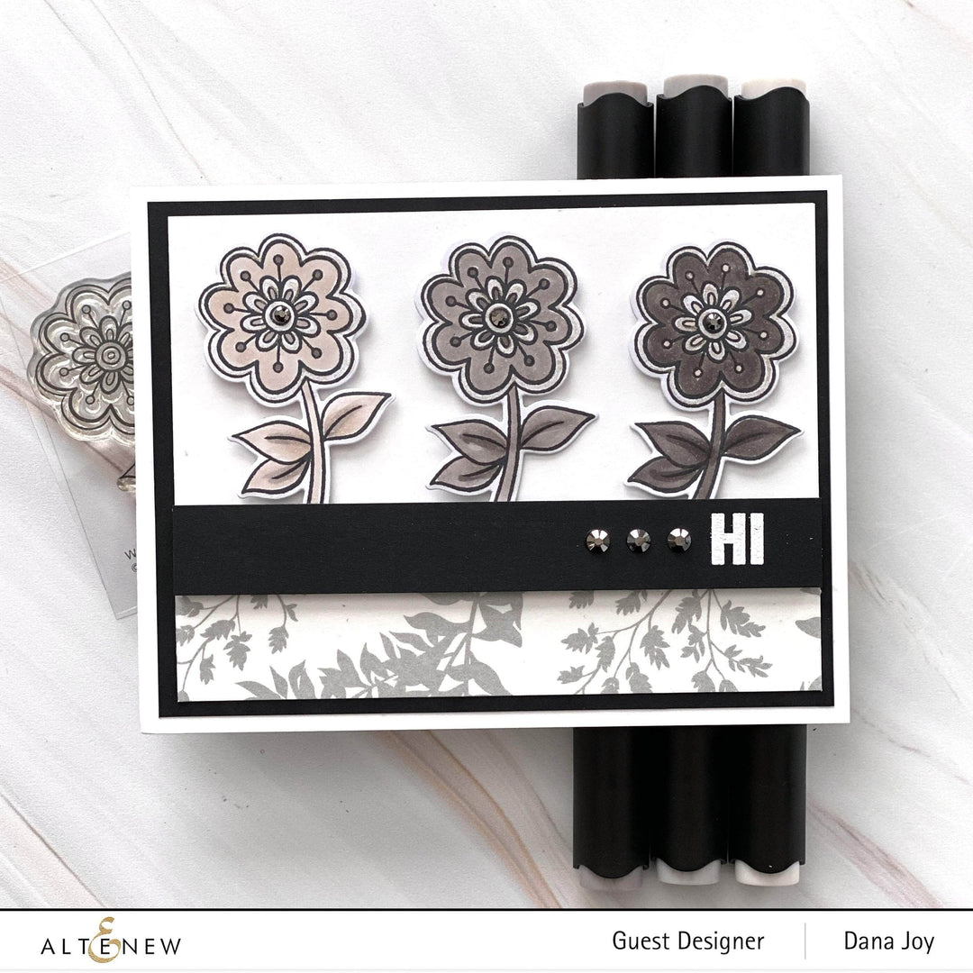 Photocentric Clear Stamps Wonder Flower Stamp Set