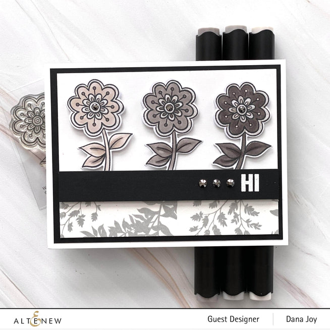 Photocentric Clear Stamps Wonder Flower Stamp Set