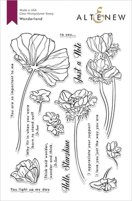 Photocentric Clear Stamps Wonderland Stamp Set