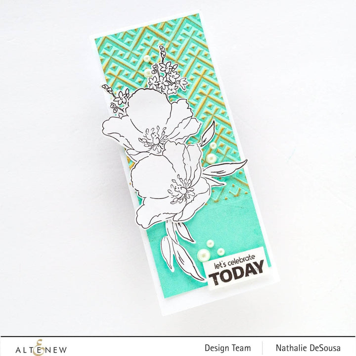 Photocentric Clear Stamps Woven Stripes Stamp Set