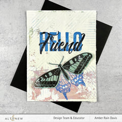 Photocentric Clear Stamps Woven Stripes Stamp Set