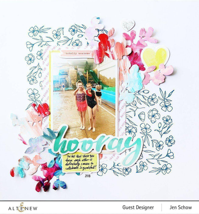 Photocentric Clear Stamps Z - A Study in Watercolor Stamp Set