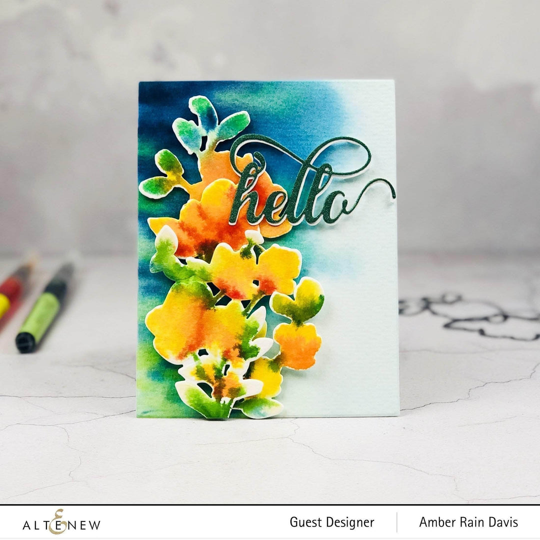 Photocentric Clear Stamps Z - A Study in Watercolor Stamp Set