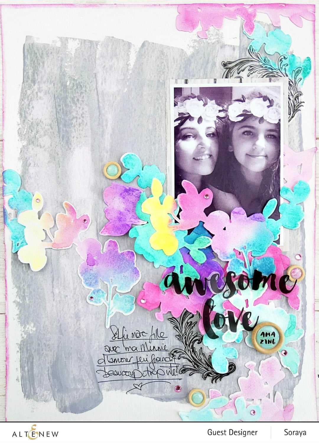 Photocentric Clear Stamps Z - A Study in Watercolor Stamp Set