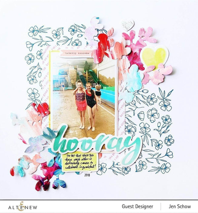 Photocentric Clear Stamps Z - A Study in Watercolor Stamp Set