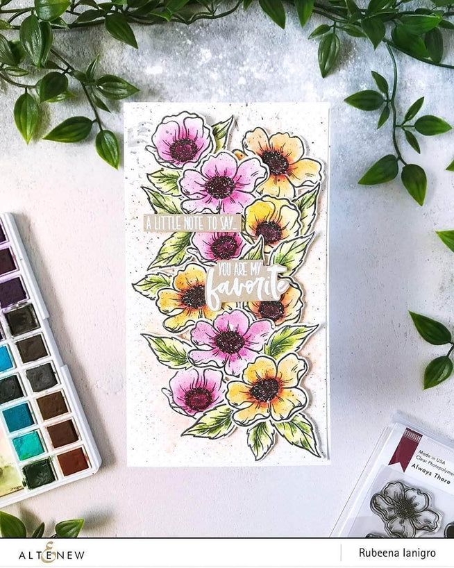 Photocentric Clear Stamps Z - Always There Stamp Set