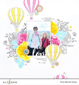 Photocentric Clear Stamps Baby Balloon Stamp Set