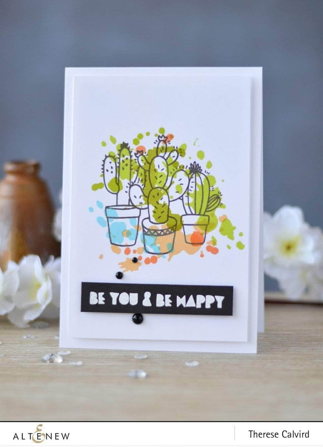 Photocentric Clear Stamps Be Strong Stamp Set
