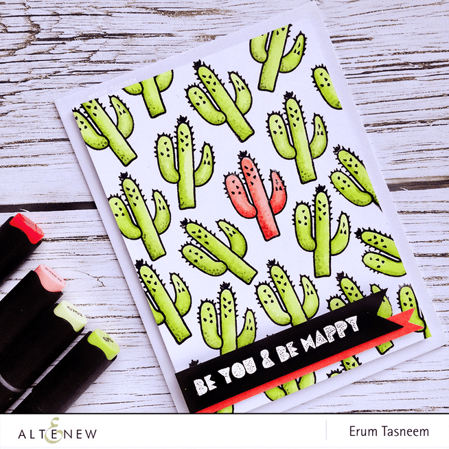 Photocentric Clear Stamps Be Strong Stamp Set