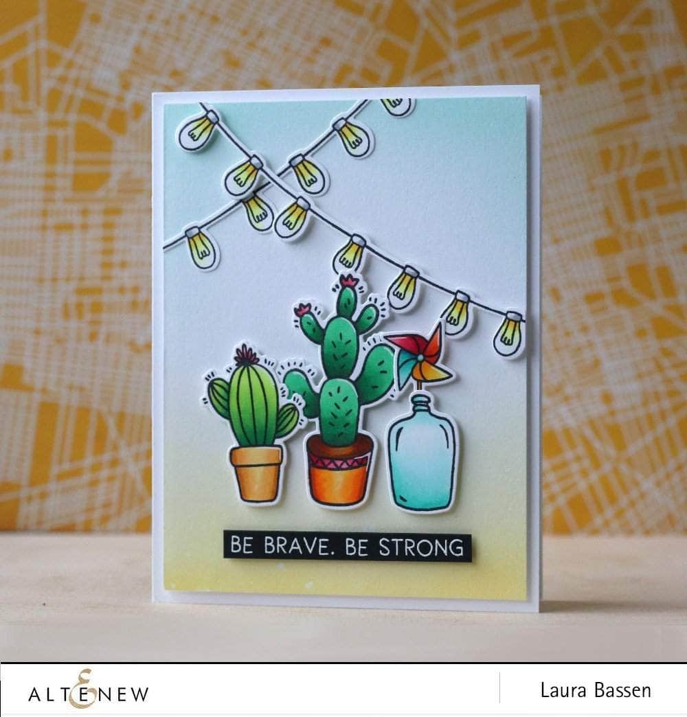 Photocentric Clear Stamps Be Strong Stamp Set