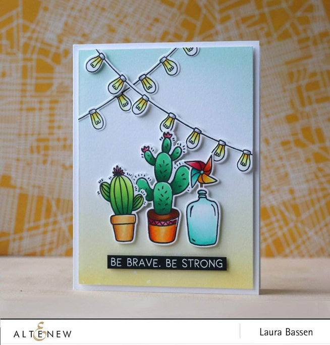 Photocentric Clear Stamps Be Strong Stamp Set