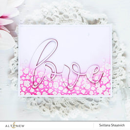 Photocentric Clear Stamps Bed of Roses Stamp Set