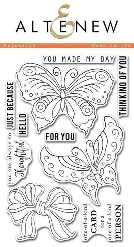 Altenew Clear Stamps Z - Bejeweled Stamp Set