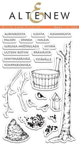 Retired - Birch Land Finnish Stamp Set - Altenew